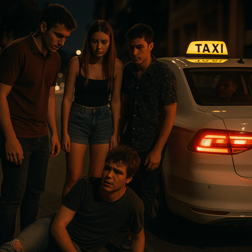 Aggressione a Riccione: giovane trascinato da un taxi 6 Aggressione a Riccione giovane trascinato da un taxi