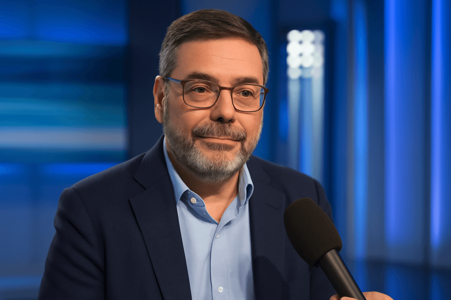Andrea Vianello lascia la Rai, il giornalista intervistato in studio televisivo