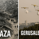 Canadair per Gerusalemme, silenzio per Gaza 18 Canadair europei per Israele, ma silenzio per Gaza