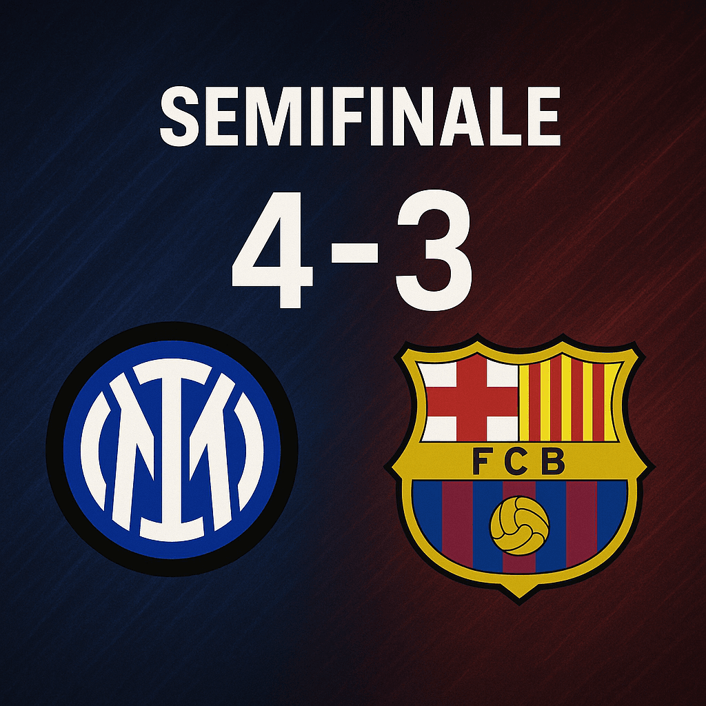 Inter Barcellona Champions League: 4-3 per la storia