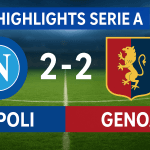 Napoli Genoa highlights video gol Serie A