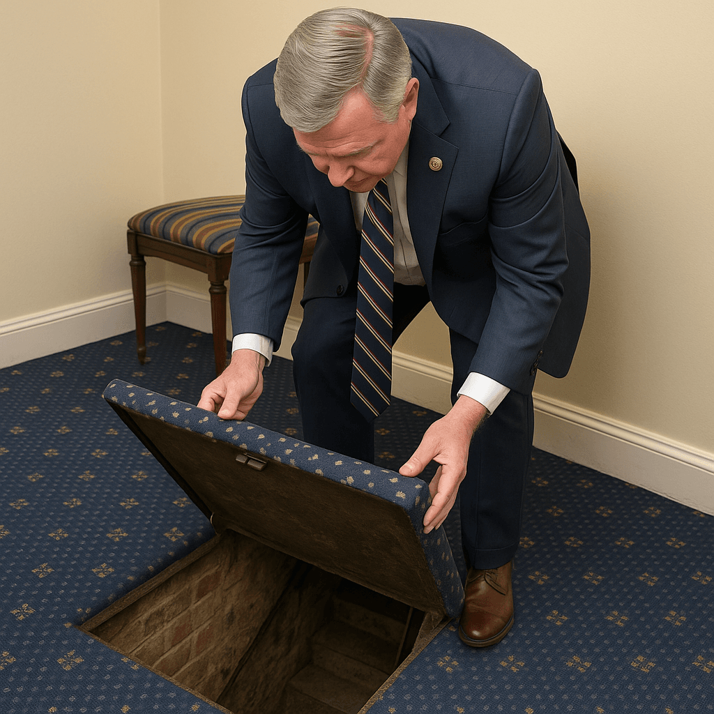 Scoperto un tunnel segreto sotto il Campidoglio durante un’ispezione ufficiale