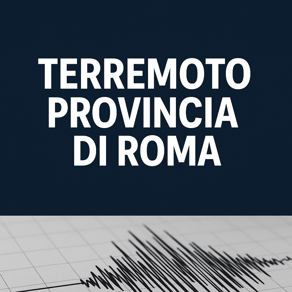 Terremoto in provincia di Roma tra San Cesareo e Rocca Priora