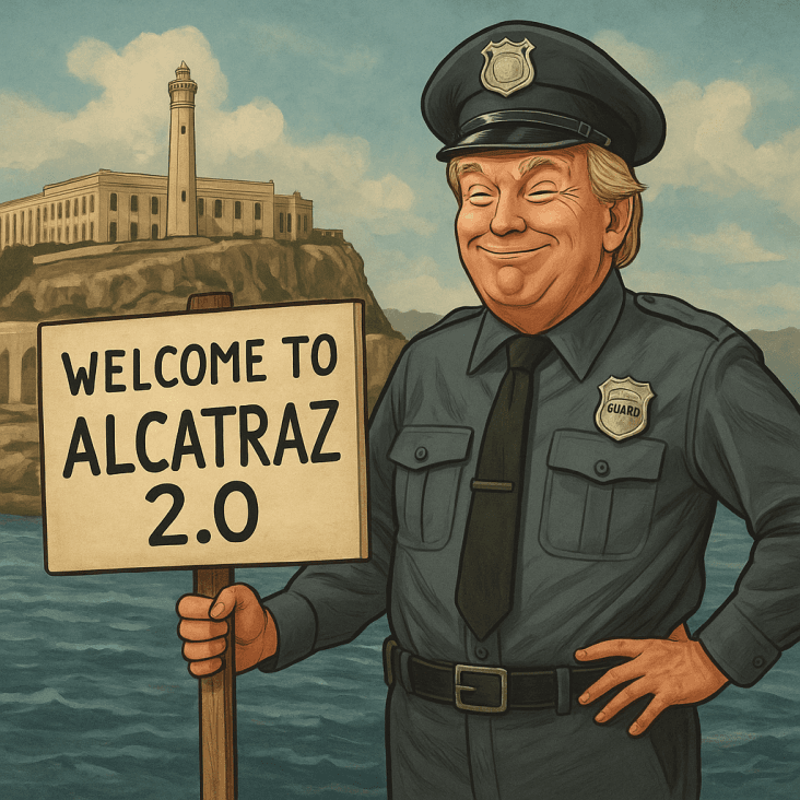 Trump ordina la riapertura del carcere di Alcatraz dopo 62 anni