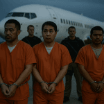 USA vogliono deportare migranti in Libia, ma interviene un giudice 20 Migranti in Texas pronti alla deportazione in Libia, fermi sulla pista sotto scorta