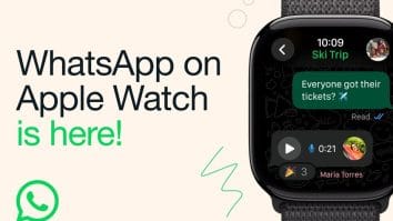 WhatsApp lancia l'app ufficiale per Apple Watch, nuova app per inviare e ricevere messaggi vocali direttamente dall'orologio.