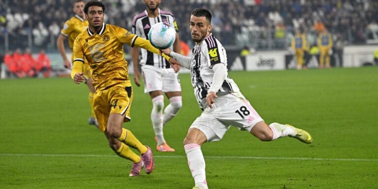 Coppa Italia Juventus Udinese: Luciano Spalletti preoccupato in panchina allo Stadium per l'assenza di Vlahovic contro l'Udinese.