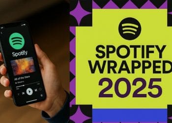 Le classifiche di Spotify Wrapped 2025: schermata riepilogativa con gli artisti più ascoltati dell'anno, tra cui Sfera Ebbasta, ANNA e Bad Bunny.
